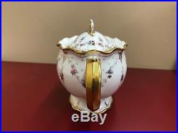 Royal Crown Derby Royal Antoinette China Tea Pot