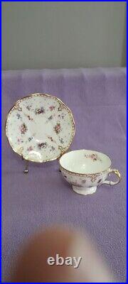 Royal Crown Derby Royal Antoinette Cup & Saucer LXI