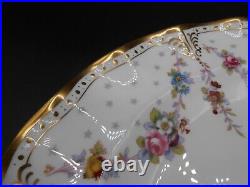 Royal Crown Derby Royal Antoinette Dinner Plate- First Quality