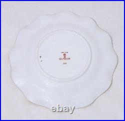 Royal Crown Derby Royal Antoinette Embossed Gold Dot 5 pc Dinner Place Setting