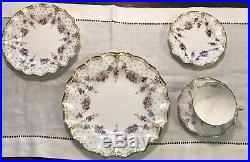 Royal Crown Derby-Royal Antoinette English Bone China Dinner Plate