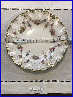 Royal Crown Derby-Royal Antoinette English Bone China Dinner Plate