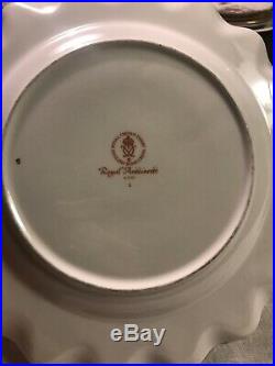 Royal Crown Derby-Royal Antoinette English Bone China Dinner Plate