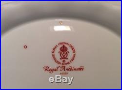 Royal Crown Derby-Royal Antoinette English Bone China-Oval Covered Vegatable