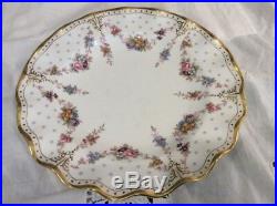 Royal Crown Derby-Royal Antoinette English Bone China Salad 8Plate Priced EACH