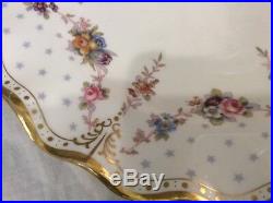 Royal Crown Derby-Royal Antoinette English Bone China Salad 8Plate Priced EACH