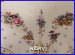 Royal Crown Derby-Royal Antoinette English Bone China Salad 8Plate Priced EACH