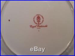 Royal Crown Derby-Royal Antoinette English Bone China Salad 8Plate Priced EACH