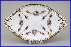 Royal Crown Derby Royal Antoinette Gravy Boat Stand Underplate 1st Perfect