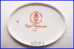 Royal Crown Derby Royal Antoinette Gravy Sauce Boat & Underplate 2nd Quality