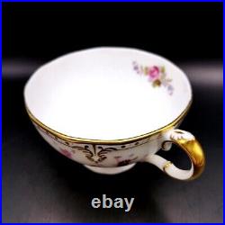 Royal Crown Derby Royal Antoinette LII Cup & Saucer