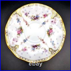 Royal Crown Derby Royal Antoinette LII Cup & Saucer