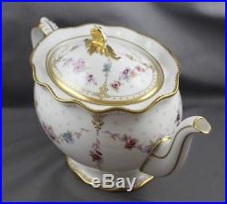 Royal Crown Derby Royal Antoinette Large 6 Cups Teapot & Lid