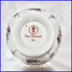 Royal Crown Derby Royal Antoinette Pot, Creamer & Sugar Set