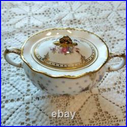 Royal Crown Derby Royal Antoinette Sugar Pot