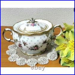 Royal Crown Derby Royal Antoinette Sugar Pot