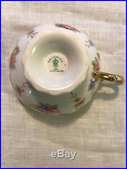 Royal Crown Derby Royal Antoinette Tea Cup With Saucer