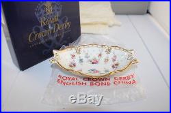 Royal Crown Derby Royal Antoinette Tray 1963 + Original Box