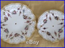Royal Crown Derby Royal Antoinette Two Tier Cake Stand 1st Quality