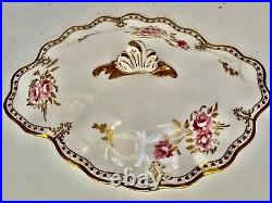 Royal Crown Derby Royal Pinxton Roses Medium Lidded Serving Dish Casserole