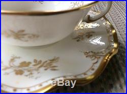 Royal Crown Derby Royal St. James''- 8 Cream Soups W 8 Underplates //