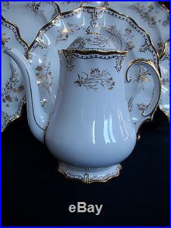 Royal Crown Derby- Royal St. James- Coffee Pot (6 Cupper)-excellent! Rare! Gilt