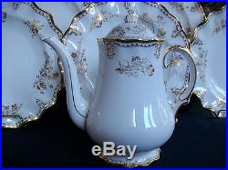 Royal Crown Derby- Royal St. James- Coffee Pot (6 Cupper)-excellent! Rare! Gilt