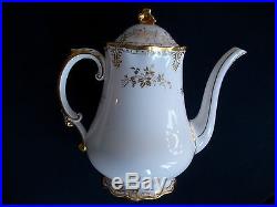 Royal Crown Derby- Royal St. James- Coffee Pot (6 Cupper)-excellent! Rare! Gilt