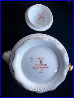 Royal Crown Derby- Royal St. James- Coffee Pot (6 Cupper)-excellent! Rare! Gilt