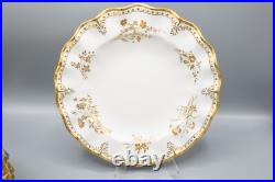 Royal Crown Derby Royal St James Dinner Plates Set of 12- 10 3/8 -FREE USA SHIP