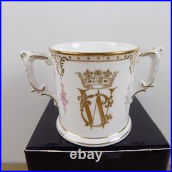 Royal Crown Derby Royal Wedding Antoinette Loving Cup Limited Ed. Of 1000