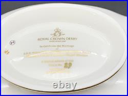 Royal Crown Derby Royal Wedding Prince Harry & Meghan Tray Ltd Ed 29/500