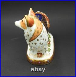 Royal Crown Derby Royal Windsor Corgi Press Paper 2006 950 Ed. Limited