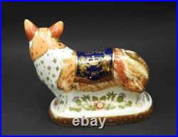 Royal Crown Derby Royal Windsor Corgi Press Paper 2006 950 Ed. Limited