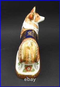 Royal Crown Derby Royal Windsor Corgi Press Paper 2006 950 Ed. Limited