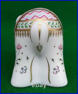 Royal Crown Derby Rupa Baby Girl Elephant Paperweight Ltd Edition & Coa