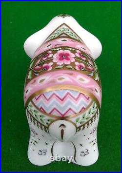 Royal Crown Derby Rupa Baby Girl Elephant Paperweight Ltd Edition & Coa