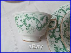 Royal Crown Derby Rutland A495 Tea Set 16pcs Vintage