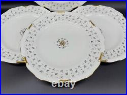 Royal Crown Derby Sandby A1114 Dinner Plates(Set of 6) Bone China England