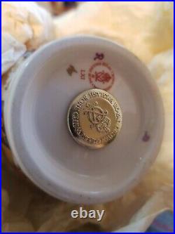 Royal Crown Derby Santa Clause Christmas Gold Stopper Royal Doulton withbox