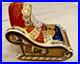 Royal-Crown-Derby-Santa-Sleigh-Paperweight-Ornament-E4126-Christmas-01-nkg