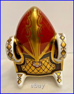 Royal Crown Derby Santa & Sleigh Paperweight Ornament E4126 Christmas