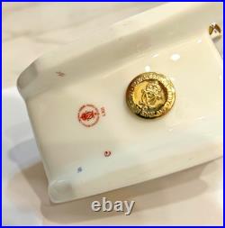 Royal Crown Derby Santa & Sleigh Paperweight Ornament E4126 Christmas Royal Crown Derby Santa & Sleigh Paperweight Ornament E4126 Christmas