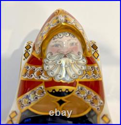 Royal Crown Derby Santa & Sleigh Paperweight Ornament E4126 Christmas