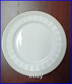 Royal Crown Derby- Satori Pearl 5 Piece Place Setting! Excellent Condition