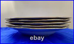 Royal Crown Derby Set Of 5 ANTIQUE 10 1/4W And 1 3/8 Deep Plates 3973 Prcln