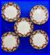 Royal-Crown-Derby-Set-Of-5-ANTIQUE-7-Wide-Plates-Porcelain-3973-Great-Condition-01-aa