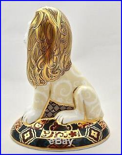 Royal Crown Derby Signed Paperweight Heraldic Lion Exclusive Limited Edition