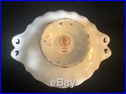 Royal Crown Derby Solid Gold Band Old Imari Footed Bowl 1st Quality Pair Avail