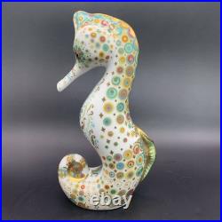 Royal Crown Derby Spot Seahorse Paperweight